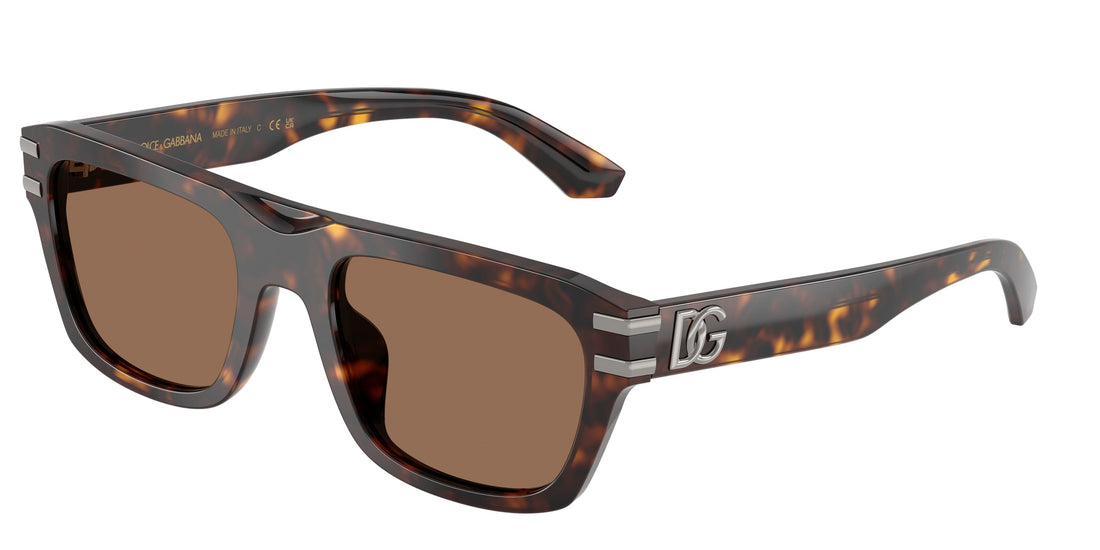 Translation missing: es.seo.product.type.gafas-de-sol dolce & gabbana dg4496 502/73 havana rectangular masculino talla 54mm - Translation missing: es.seo.product.alt.imagen-principal