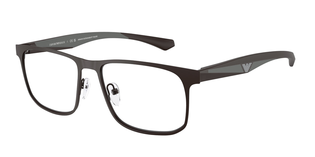 Translation missing: es.seo.product.type.gafas-graduadas emporio armani ea1163 3390 marrón square masculino talla 55mm - Translation missing: es.seo.product.alt.imagen-principal