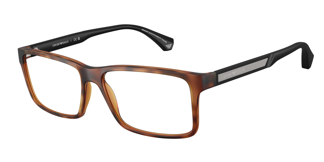 Translation missing: es.seo.product.type.gafas-graduadas emporio armani ea3038 5002 havana rectangular masculino talla 56mm - Translation missing: es.seo.product.alt.imagen-principal