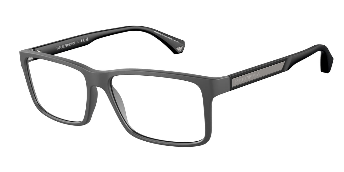 Translation missing: es.seo.product.type.gafas-graduadas emporio armani ea3038 5126 gris rectangular masculina talla 56mm - Translation missing: es.seo.product.alt.imagen-principal