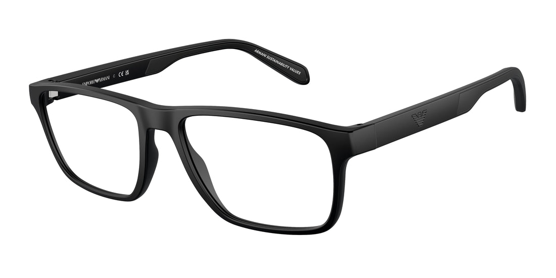 Translation missing: es.seo.product.type.gafas-graduadas emporio armani ea3233 5001 negro rectangular masculino talla 56mm - Translation missing: es.seo.product.alt.imagen-principal