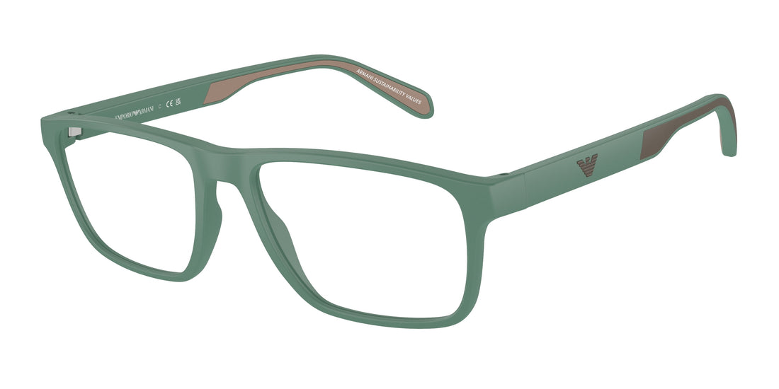 Translation missing: es.seo.product.type.gafas-graduadas emporio armani ea3233 6102 verde rectangular masculino talla 56mm - Translation missing: es.seo.product.alt.imagen-principal