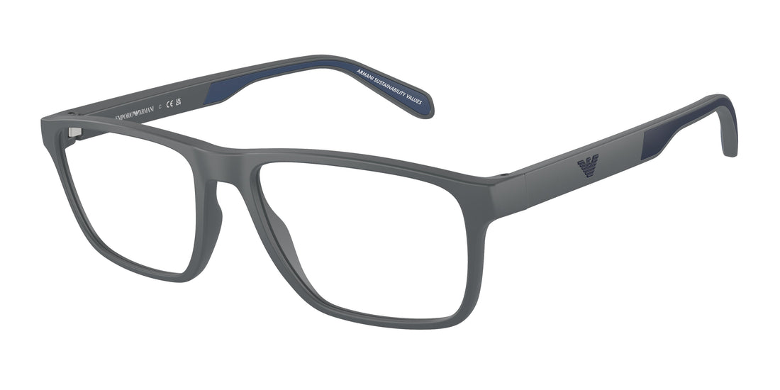 Translation missing: es.seo.product.type.gafas-graduadas emporio armani ea3233 6103 gris rectangular masculino talla 54mm - Translation missing: es.seo.product.alt.imagen-principal