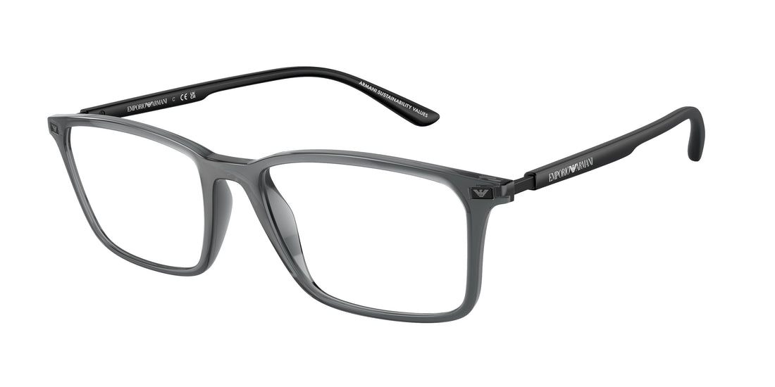 Translation missing: es.seo.product.type.gafas-graduadas emporio armani ea3237 6106 transparente rectangular masculino talla 55mm - Translation missing: es.seo.product.alt.imagen-principal