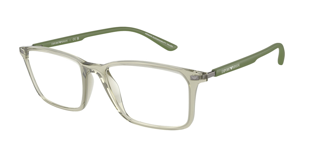 Translation missing: es.seo.product.type.gafas-graduadas emporio armani ea3237 6107 verde rectangular masculino talla 55mm - Translation missing: es.seo.product.alt.imagen-principal