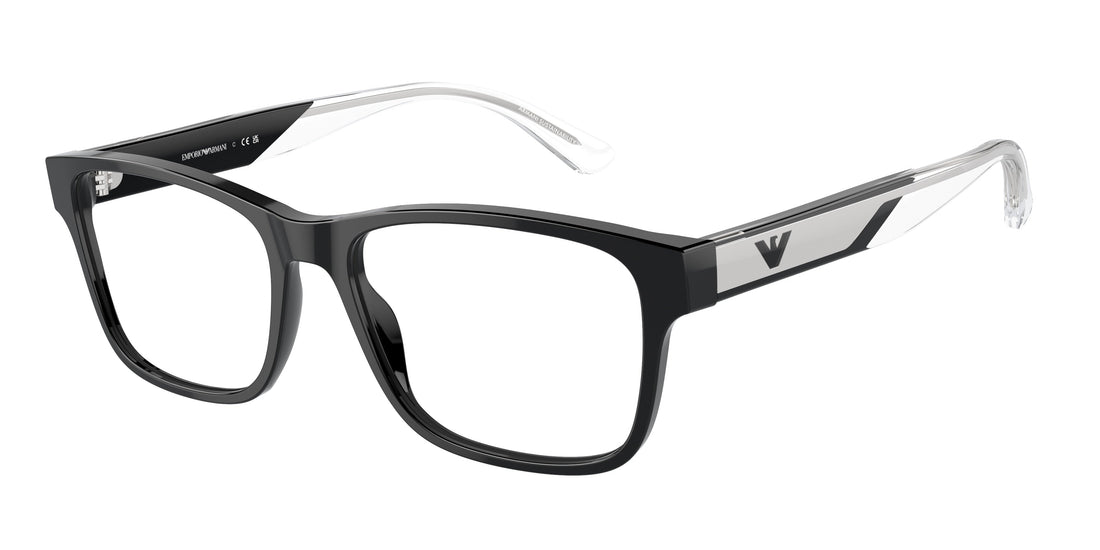 Translation missing: es.seo.product.type.gafas-graduadas emporio armani ea3239 5017 negro rectangular masculino talla 53mm - Translation missing: es.seo.product.alt.imagen-principal
