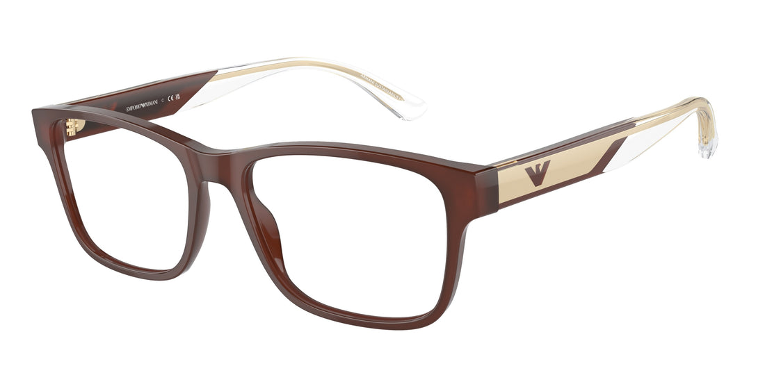 Translation missing: es.seo.product.type.gafas-graduadas emporio armani ea3239 6095 marron rectangular masculino talla 55mm - Translation missing: es.seo.product.alt.imagen-principal
