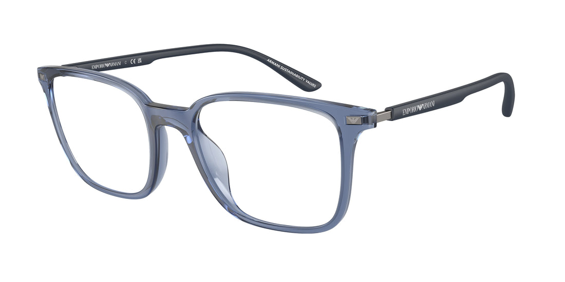 Translation missing: es.seo.product.type.gafas-graduadas emporio armani ea3242u 6108 azul square masculino talla 54mm - Translation missing: es.seo.product.alt.imagen-principal