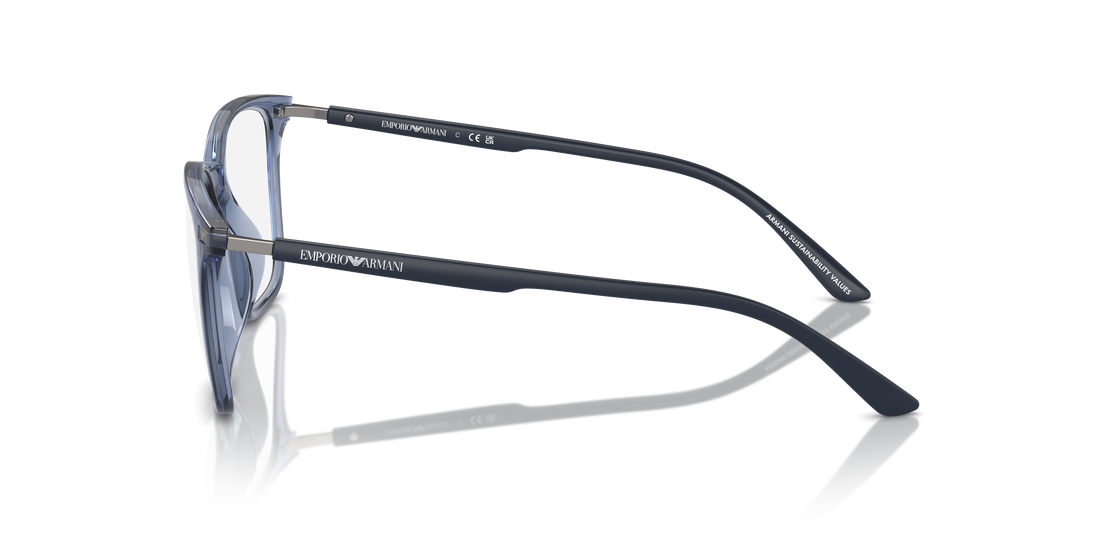 Translation missing: es.seo.product.type.gafas-graduadas emporio armani ea3242u 6108 azul square masculino talla 52mm - Translation missing: es.seo.product.alt.imagen-secundaria