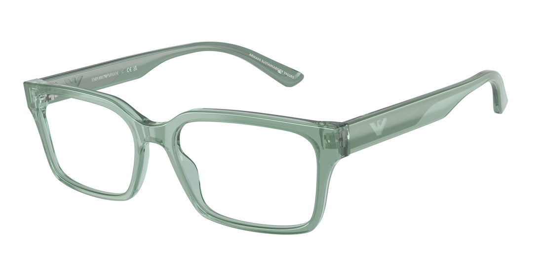 Translation missing: es.seo.product.type.gafas-graduadas emporio armani ea3244 6176 verde rectangular masculino talla 53mm - Translation missing: es.seo.product.alt.imagen-principal