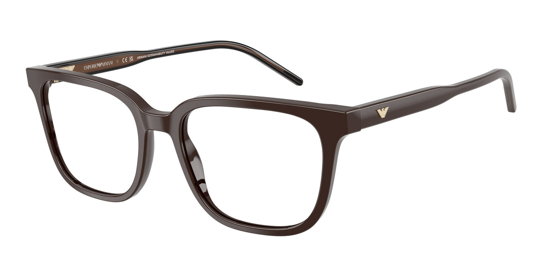Translation missing: es.seo.product.type.gafas-graduadas emporio armani ea3258 6255 marron square masculino talla 52mm - Translation missing: es.seo.product.alt.imagen-principal