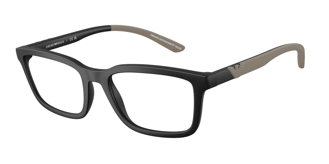 Translation missing: es.seo.product.type.gafas-graduadas emporio armani ea3259 5001 negro rectangular masculino talla 56mm - Translation missing: es.seo.product.alt.imagen-principal