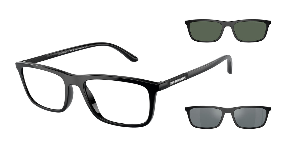 Translation missing: es.seo.product.type.gafas-de-sol emporio armani ea4160 50011w negro rectangular masculina talla 55mm - Translation missing: es.seo.product.alt.imagen-principal