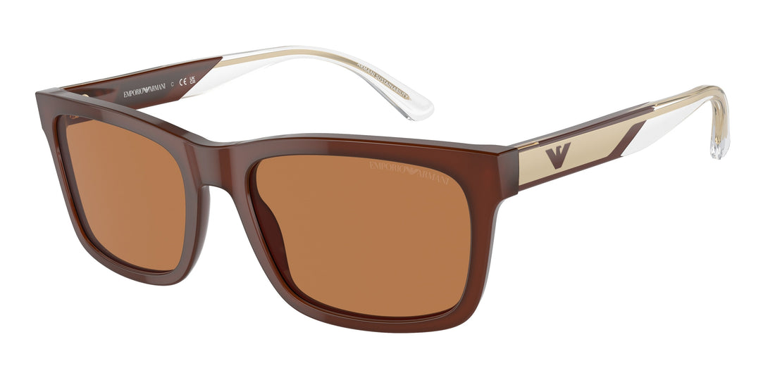 Translation missing: es.seo.product.type.gafas-de-sol emporio armani ea4224 609573 marron rectangular masculino talla 57mm - Translation missing: es.seo.product.alt.imagen-principal