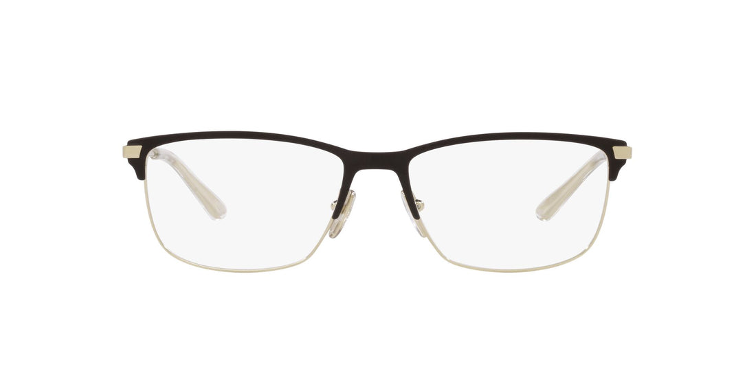 Translation missing: es.seo.product.type.gafas-graduadas prada pr 55zv 02q1o1 dorado rectangular masculino talla 55mm - Translation missing: es.seo.product.alt.imagen-principal