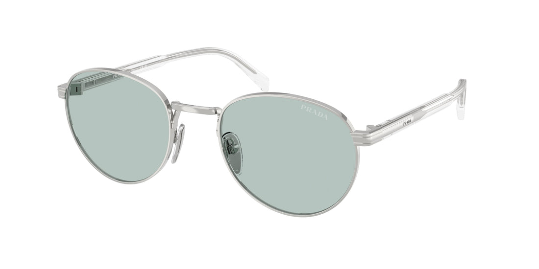 Translation missing: es.seo.product.type.gafas-de-sol prada pr b51s 1bc40n plateado oval masculino talla 53mm - Translation missing: es.seo.product.alt.imagen-principal