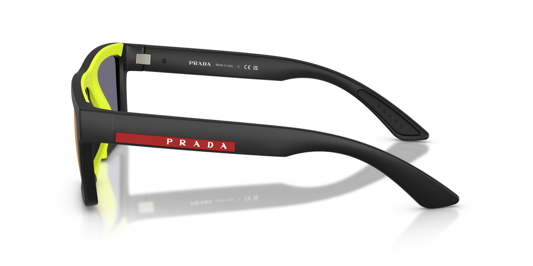 Translation missing: es.seo.product.type.gafas-de-sol prada linea rossa ps a07s 1bo10a negro rectangular masculino talla 55mm - Translation missing: es.seo.product.alt.imagen-secundaria
