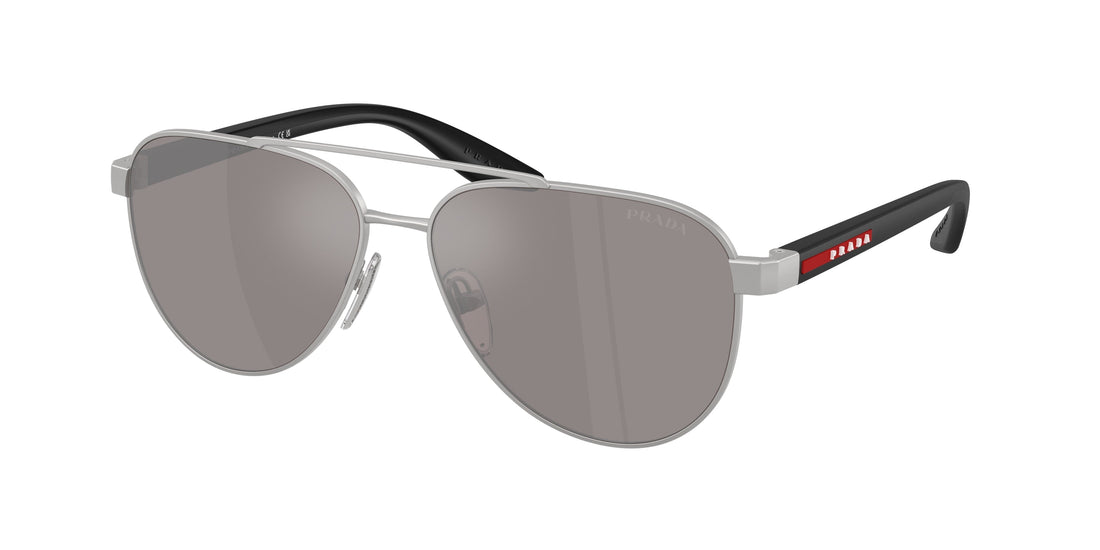 Translation missing: es.seo.product.type.gafas-de-sol prada linea rossa ps a52s 18x80i gris pilot masculino talla 58mm - Translation missing: es.seo.product.alt.imagen-principal