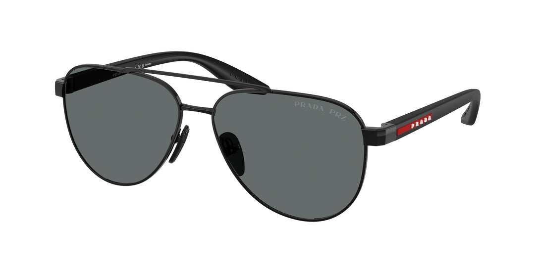 Translation missing: es.seo.product.type.gafas-de-sol prada linea rossa ps a52s 1ab5z1 negro pilot masculino talla 58mm - Translation missing: es.seo.product.alt.imagen-principal