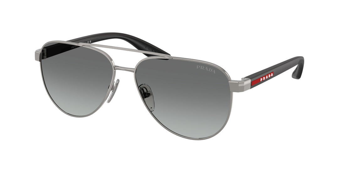 Translation missing: es.seo.product.type.gafas-de-sol prada linea rossa ps a52s 5av3m1 gris pilot masculino talla 58mm - Translation missing: es.seo.product.alt.imagen-principal