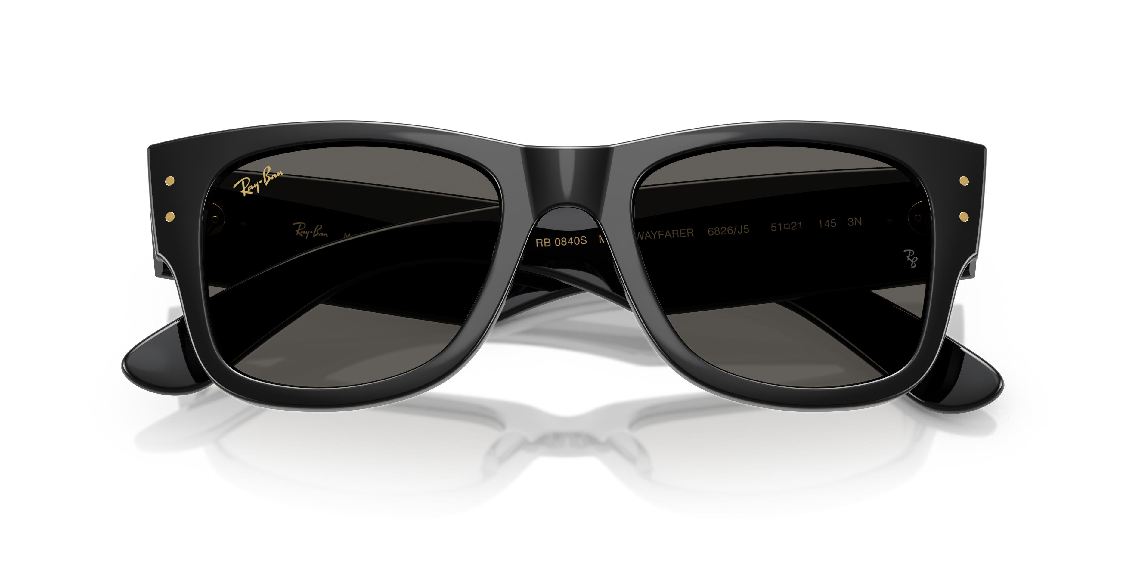 RAY-BAN RB0840S MEGA WAYFARER 6826J5 51