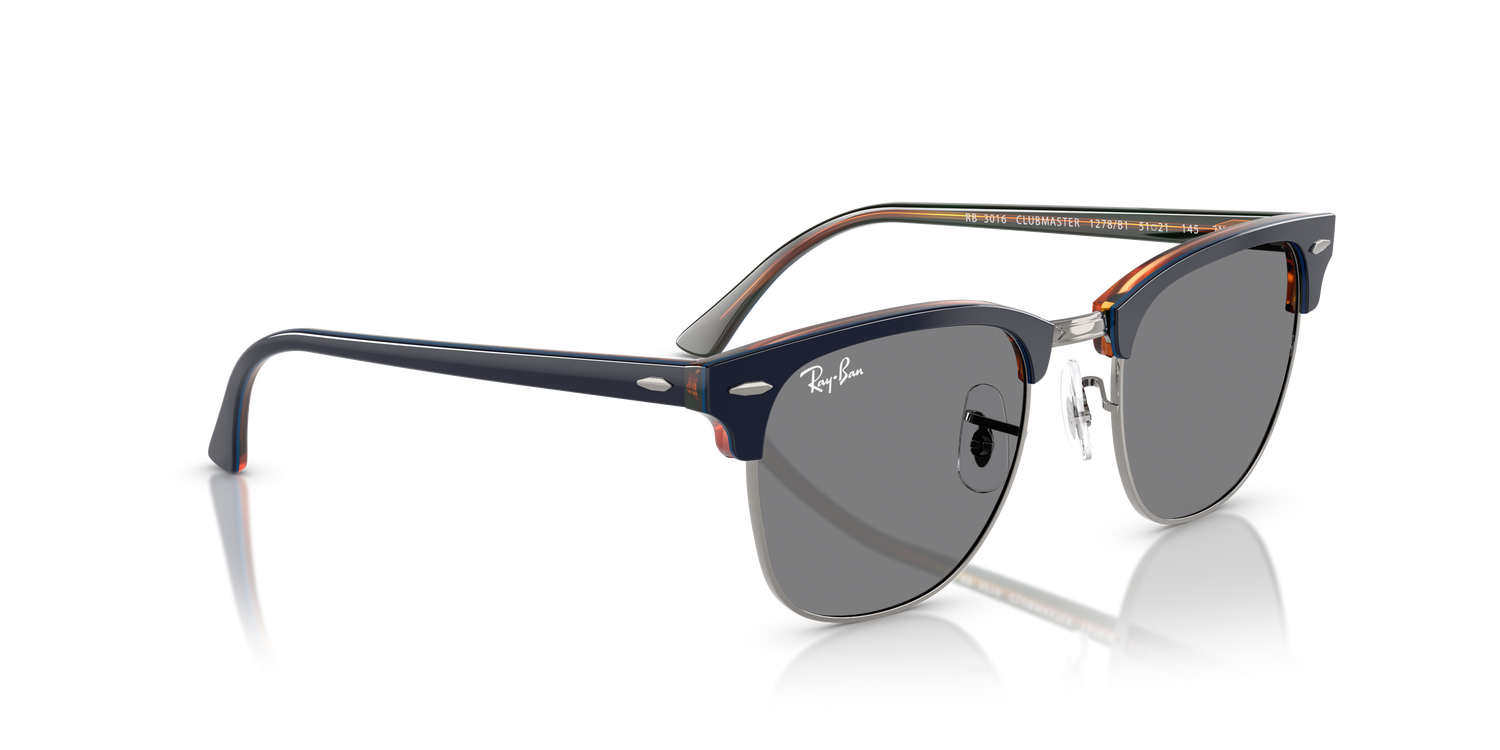 RAY-BAN RB3016 CLUBMASTER 1278B1 49