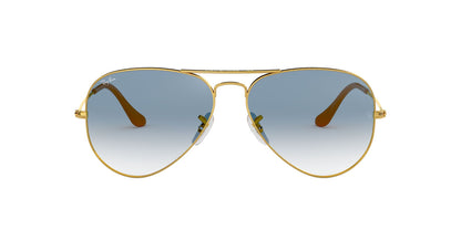RAY-BAN RB3025 AVIATOR LARGE METAL 001/3F 55