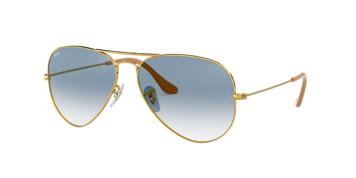 RAY-BAN RB3025 AVIATOR LARGE METAL 001/3F 55