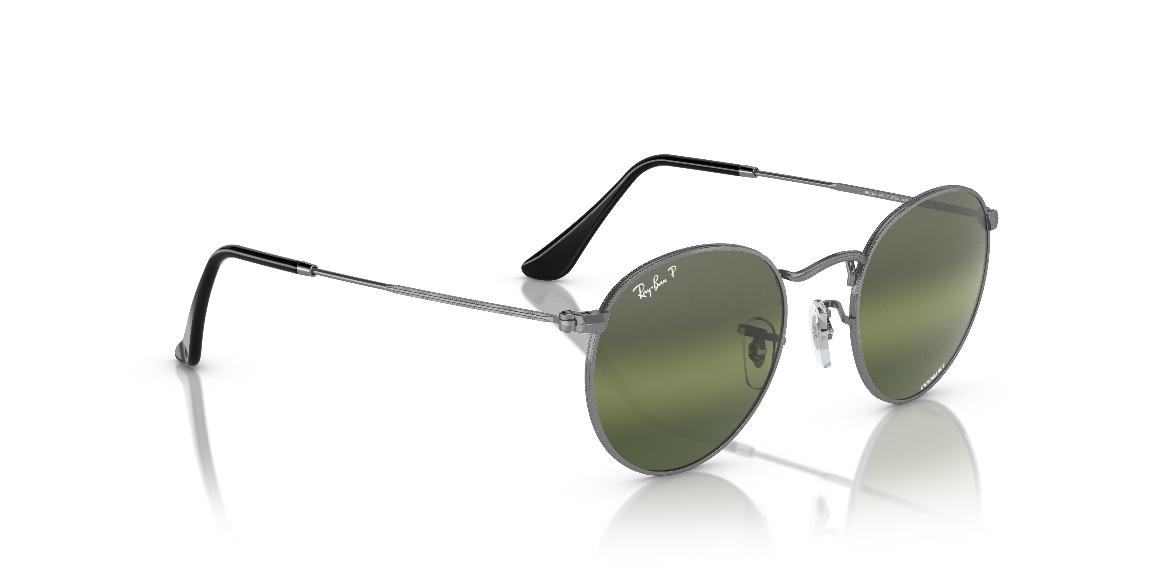 RAY-BAN RB3447 ROUND METAL 004/G4 53
