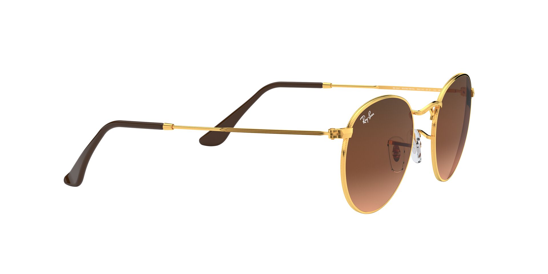 RAY-BAN RB3447 ROUND METAL 9001A5 47