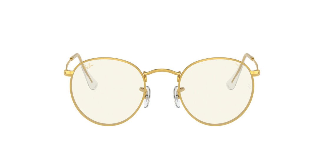 RAY-BAN RB3447 ROUND METAL 9196BL 50