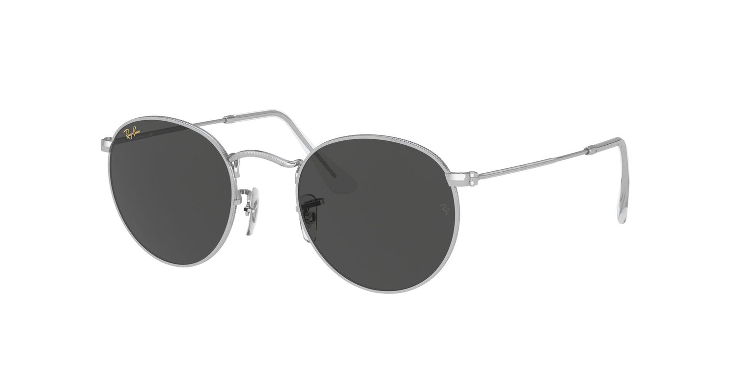 RAY-BAN RB3447 ROUND METAL 9198B1 53
