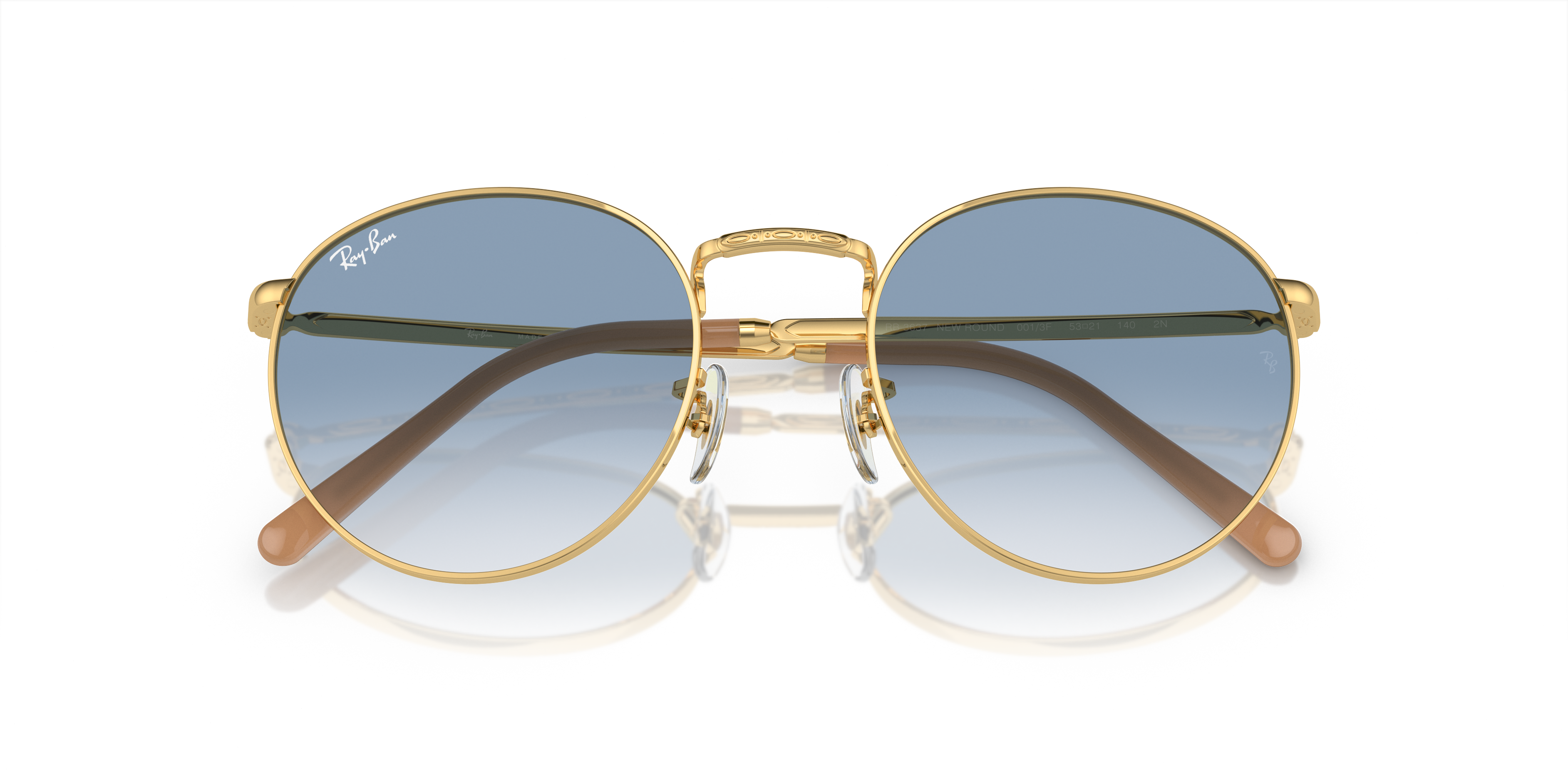 RAY-BAN RB3637 NEW ROUND 001/3F 53