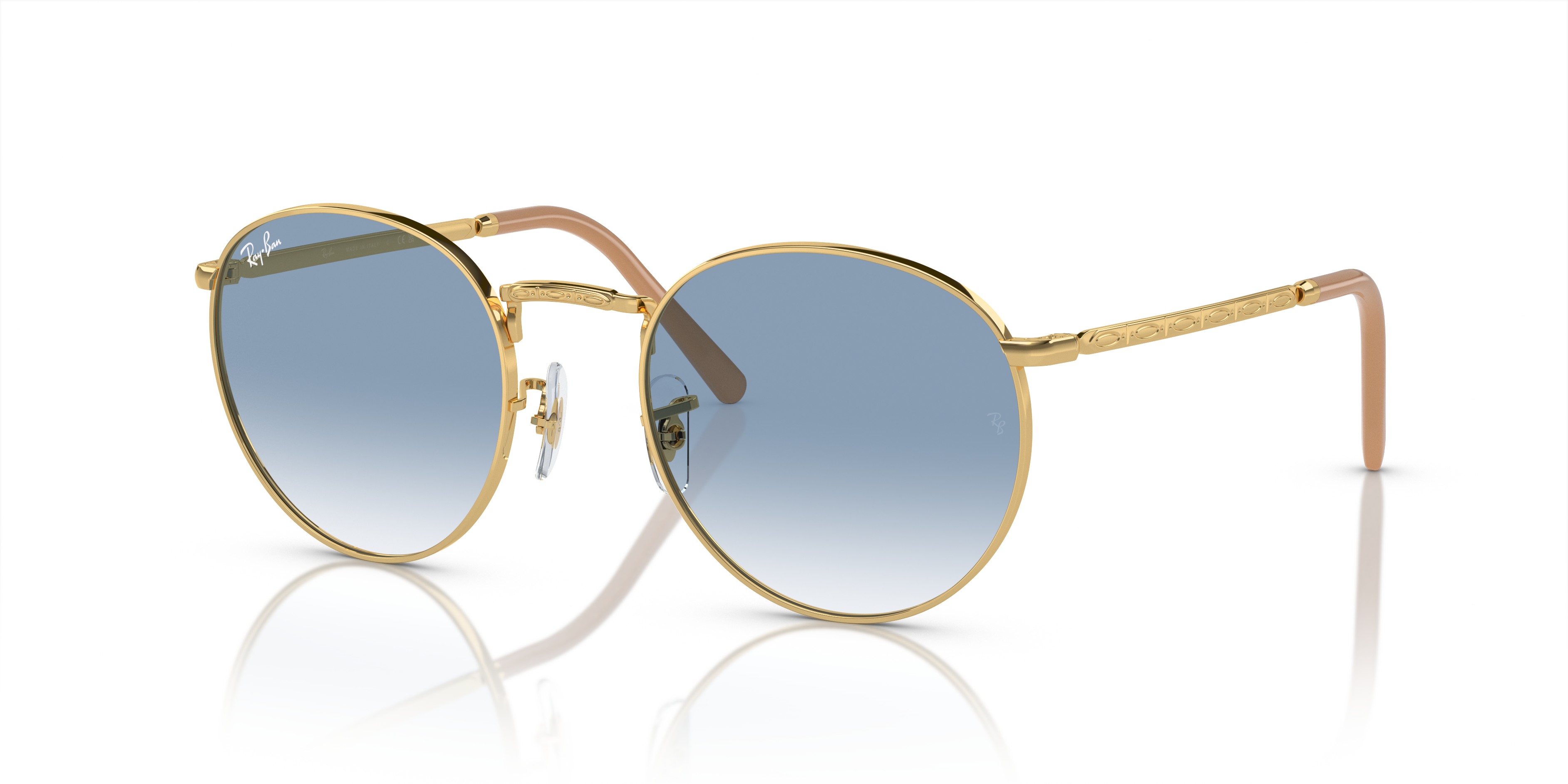 RAY-BAN RB3637 NEW ROUND 001/3F 53