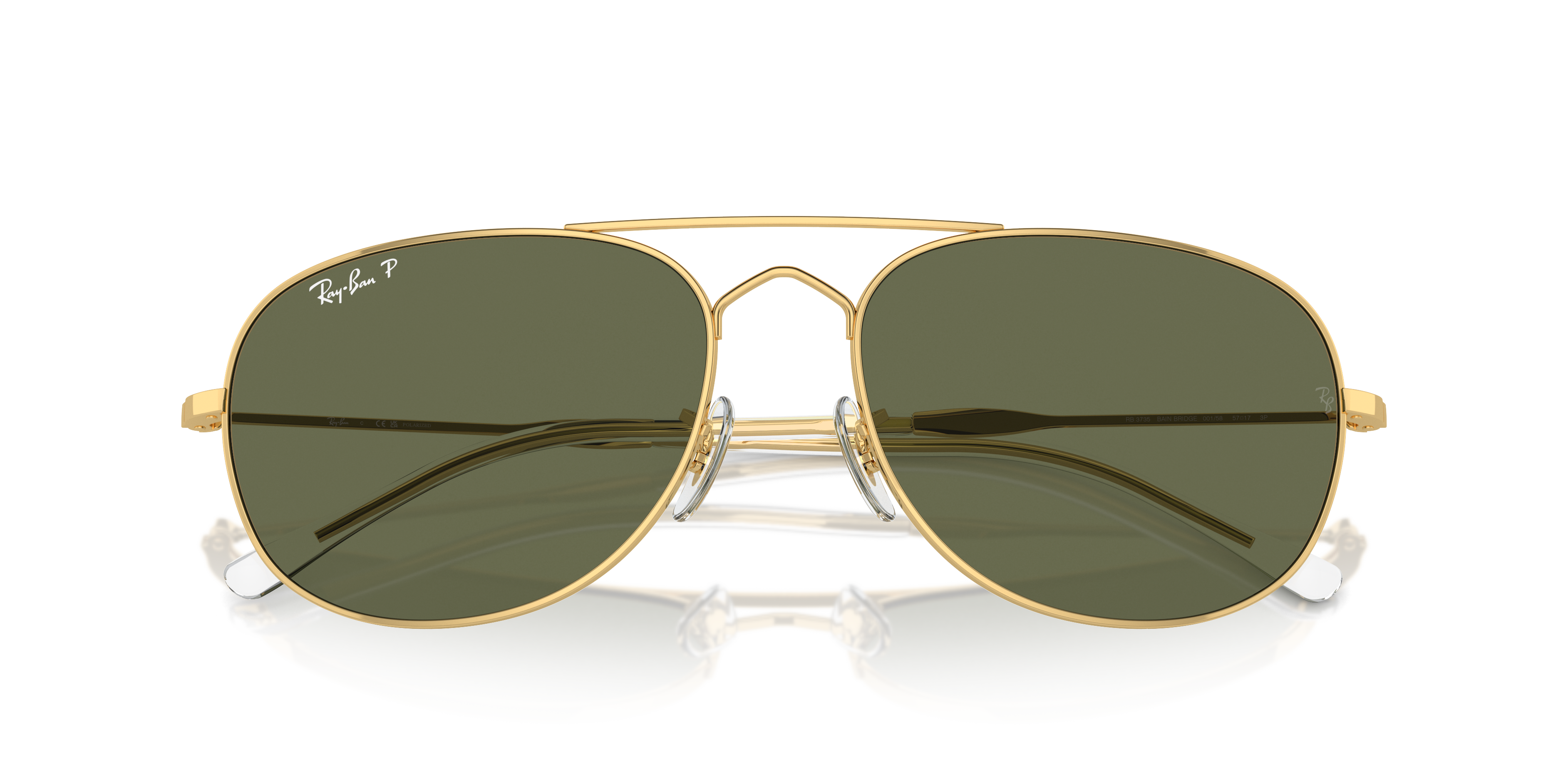 RAY-BAN RB3735 BAIN BRIDGE 001/58 57