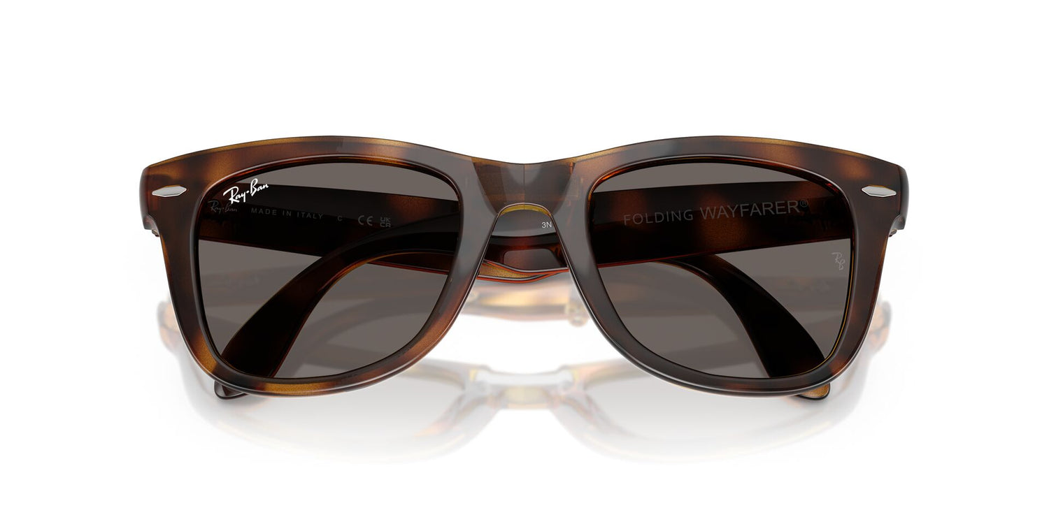 RAY-BAN RB4105 FOLDING WAYFARER 710/B1 50