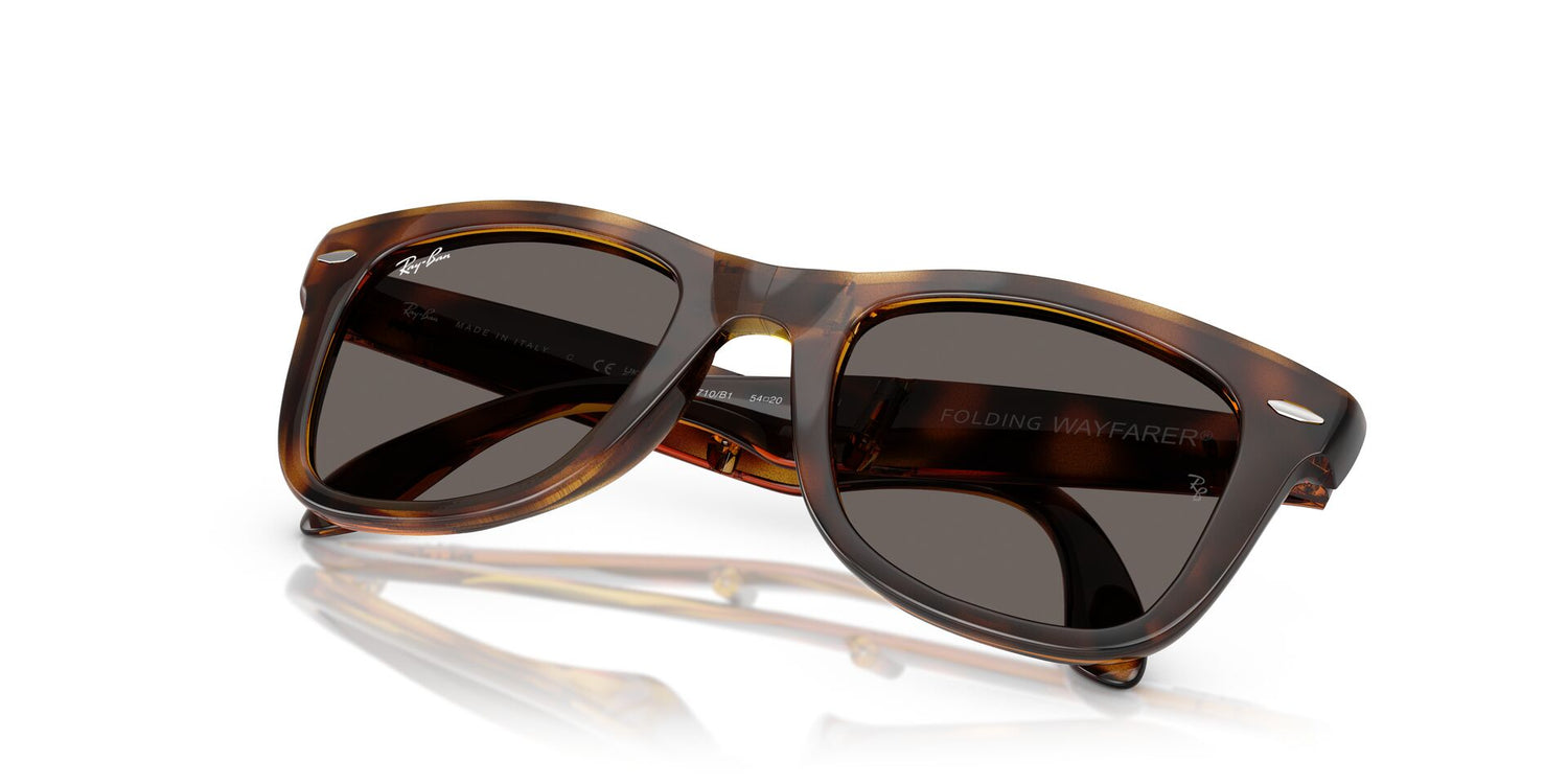 RAY-BAN RB4105 FOLDING WAYFARER 710/B1 50