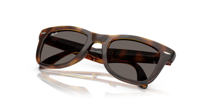 RAY-BAN RB4105 FOLDING WAYFARER 710/B1 50
