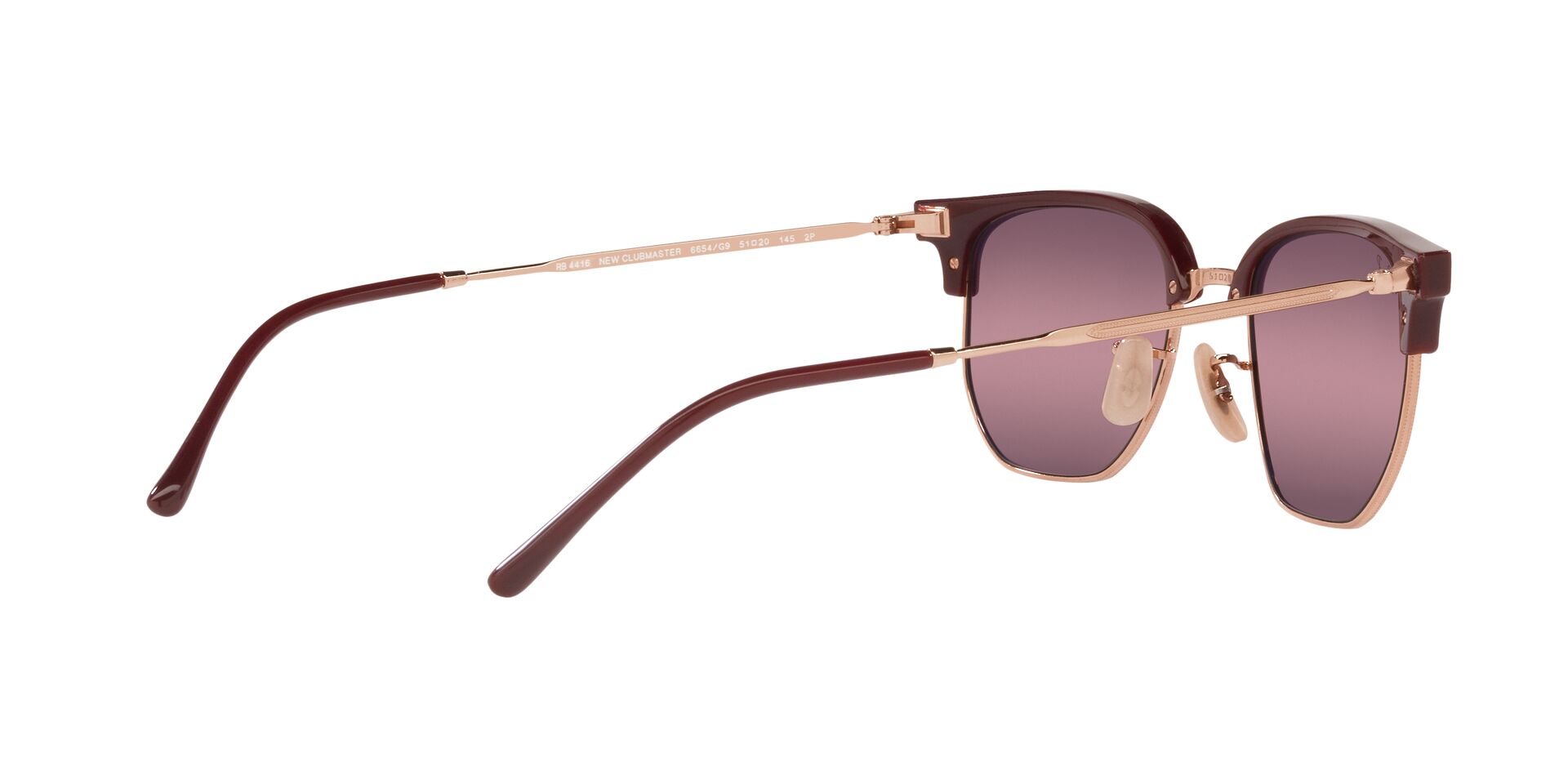 RAY-BAN RB4416 NEW CLUBMASTER 6654G9 53