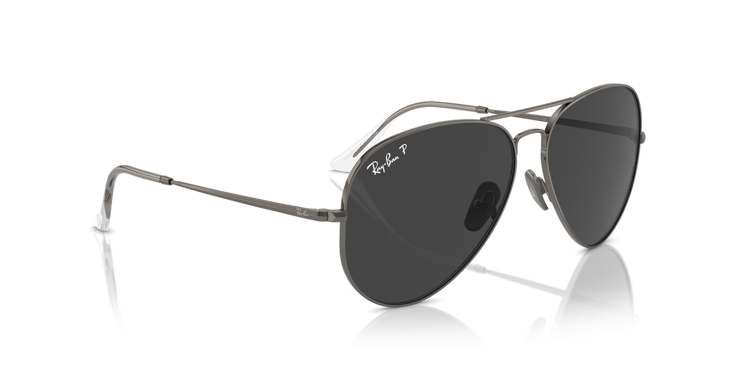 RAY-BAN RB8089 AVIATOR TITANIUM 165/48 58