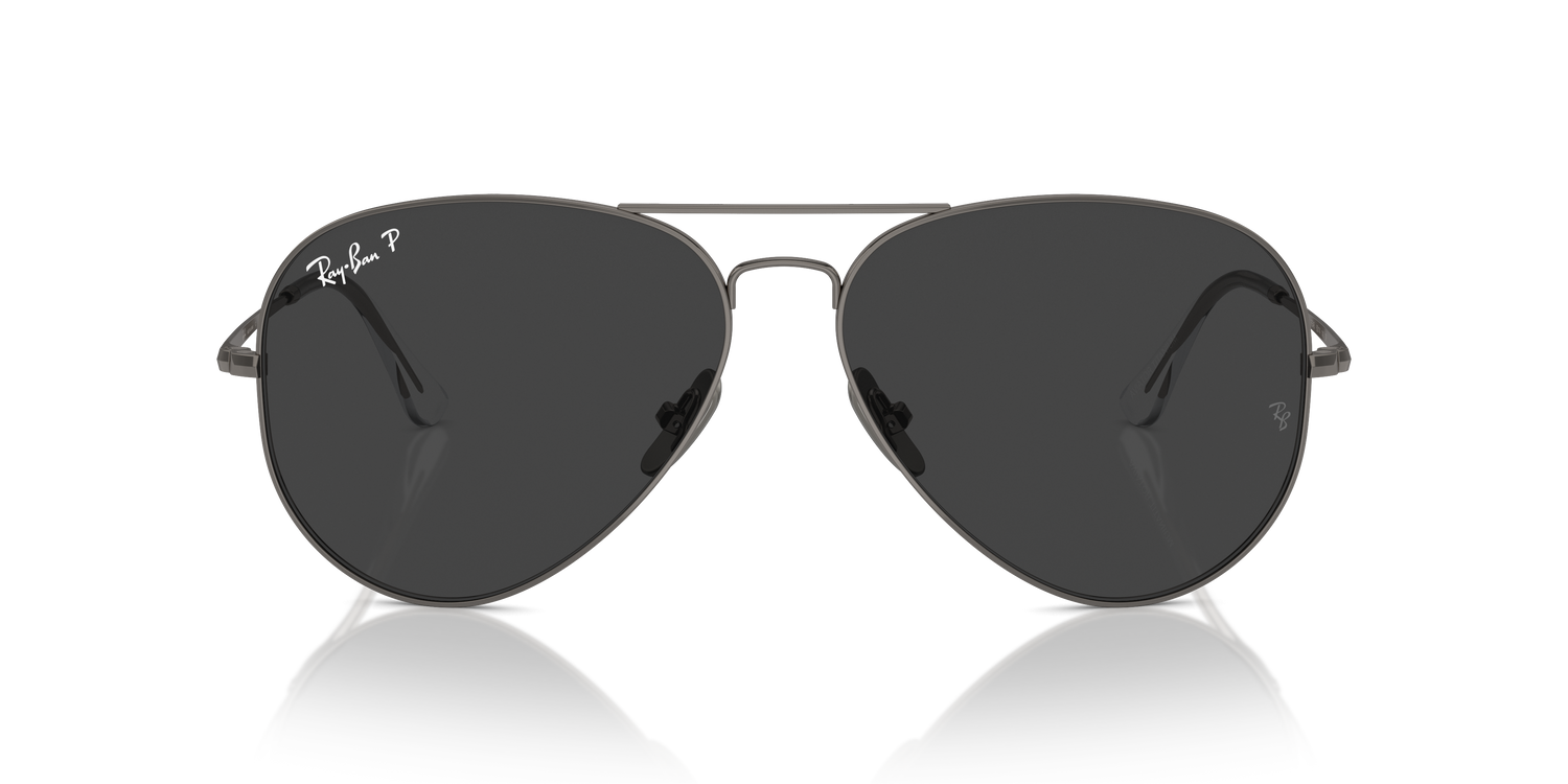 RAY-BAN RB8089 AVIATOR TITANIUM 165/48 62