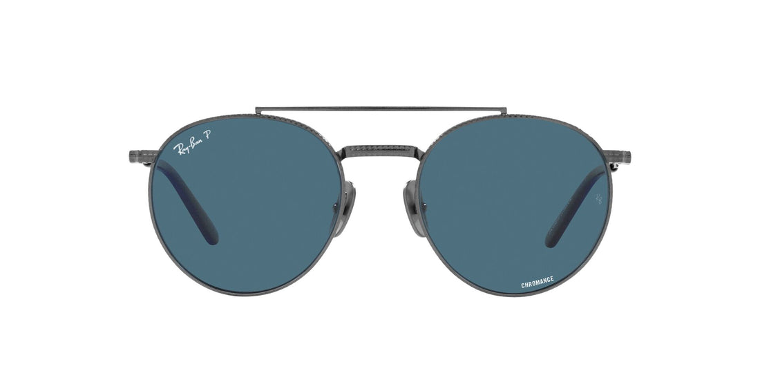 RAY-BAN RB8237 ROUND II TITANIUM 3142S2 53