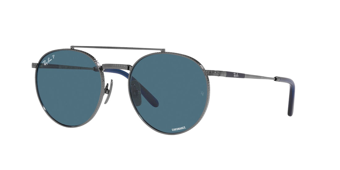 RAY-BAN RB8237 ROUND II TITANIUM 3142S2 53
