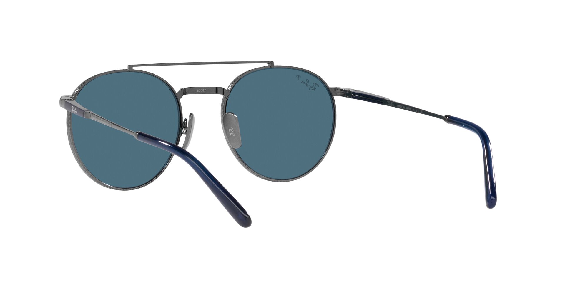 RAY-BAN RB8237 ROUND II TITANIUM 3142S2 53