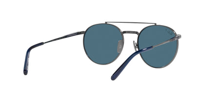 RAY-BAN RB8237 ROUND II TITANIUM 3142S2 53