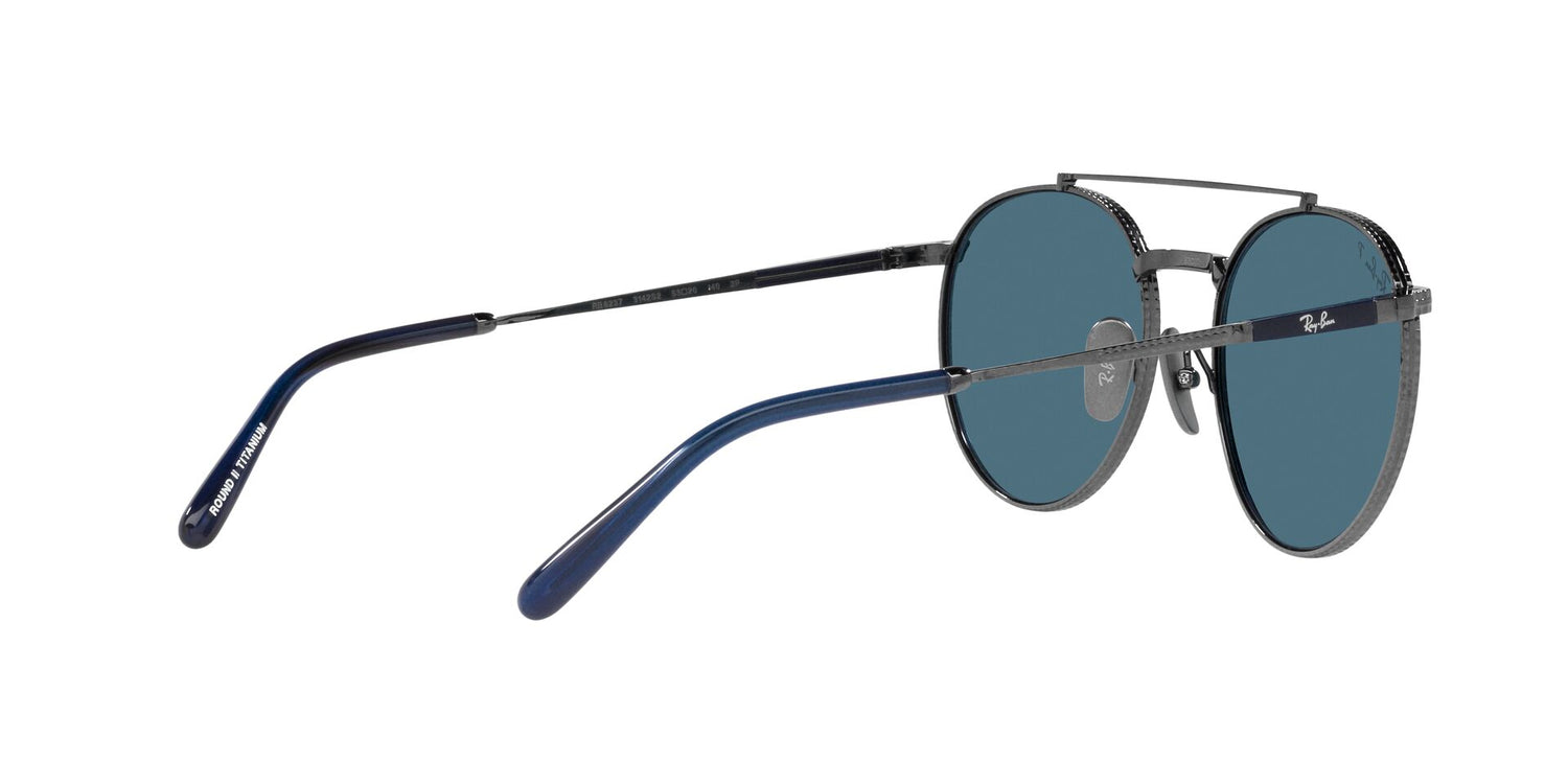 RAY-BAN RB8237 ROUND II TITANIUM 3142S2 53