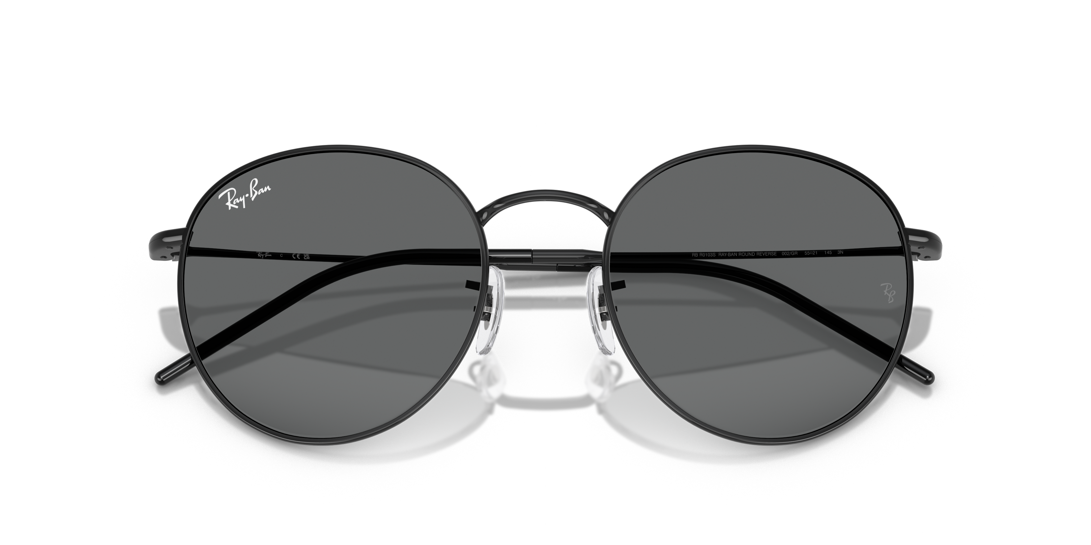 RAY-BAN RBR0103S ROUND REVERSE 002/GR 55