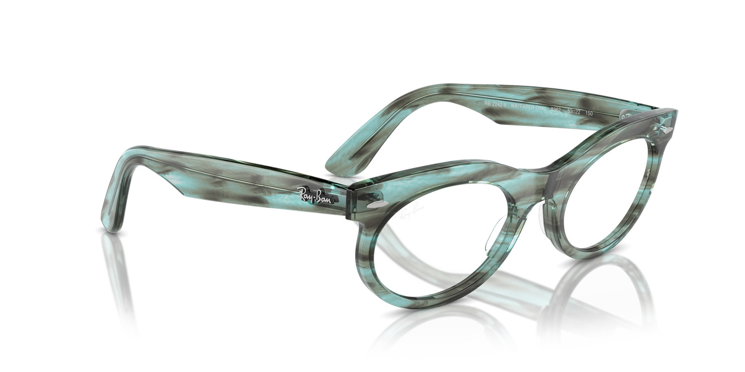 RAY-BAN RX2242V WAYFARER OVAL 8362 50
