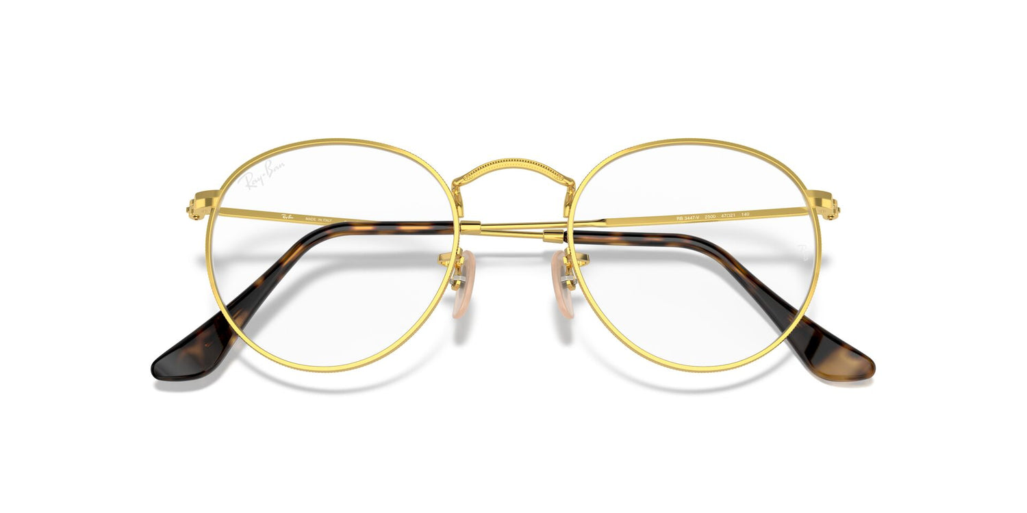 RAY-BAN RX3447V ROUND METAL 2500 50