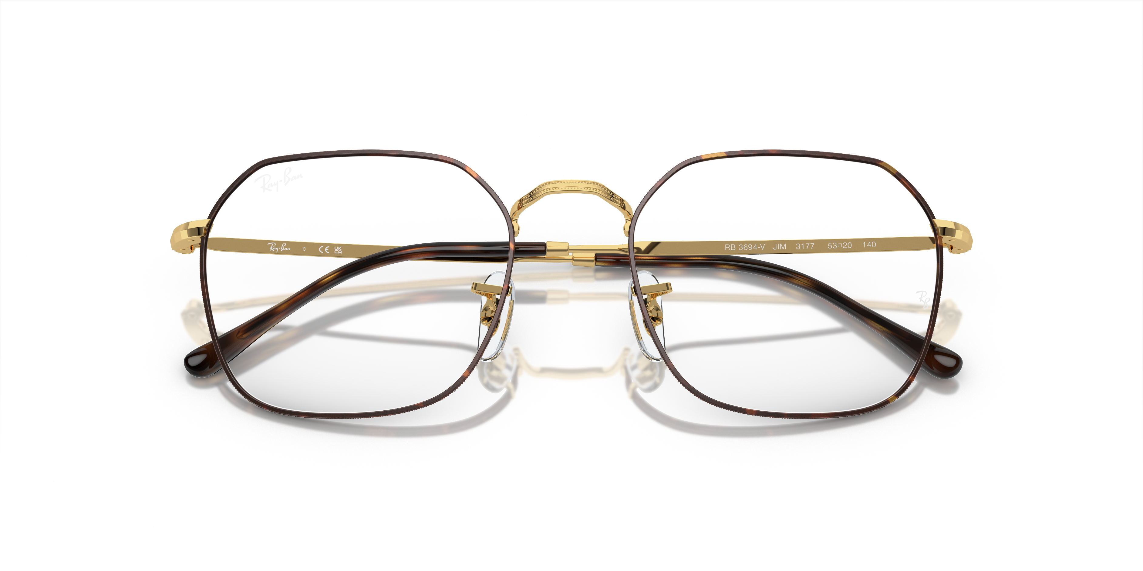 RAY-BAN RX3694V JIM 3177 53